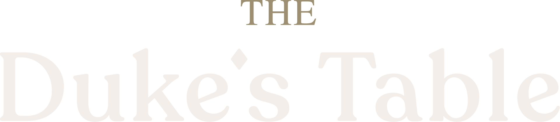 Dukes Table